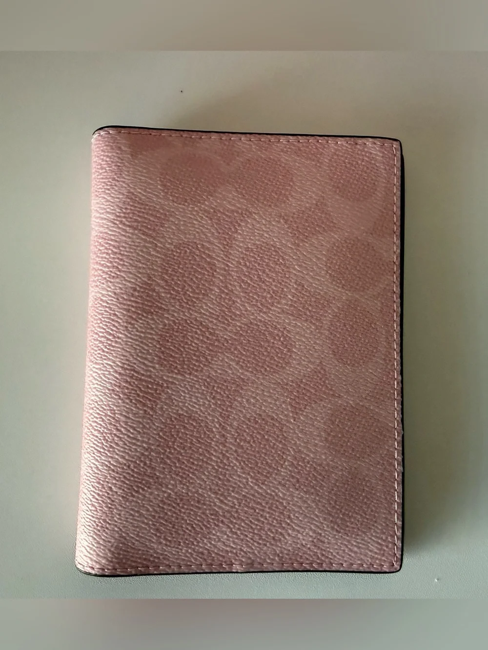 Coach Large Powder Pink Rowan with Matching Pink Wallets and Passport holder - Picture 12 of 15